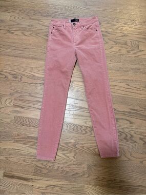 Kut from the Kloth Dusty Rose Corduroy Skinny Jeans
